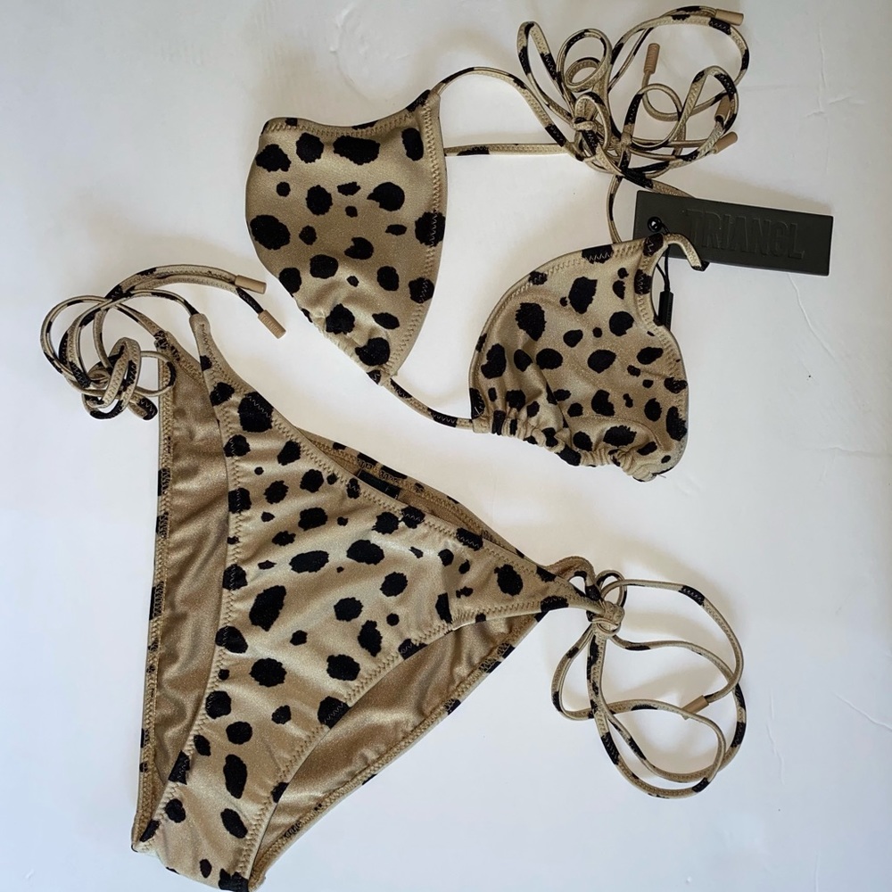 Vinca Leopard Triangl Bikini